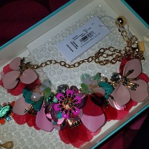 BNWT Kate Spade Vibrant Life Statement Necklace